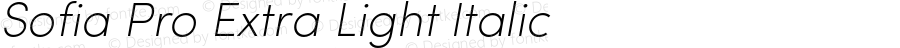 SofiaPro-ExtraLightItalic