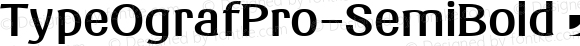 TypeOgrafPro-SemiBold ☞