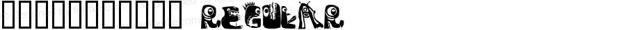 2代呼吸英文-幽默动物 Regular 1.0 of this cartoony monster font