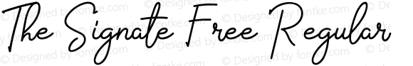 The Signate Free Regular
