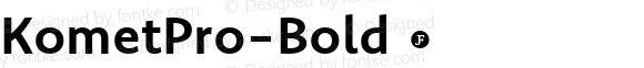 ☞Komet Pro Bold