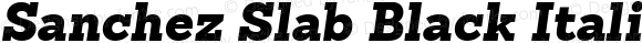 SanchezSlab-BlackItalic