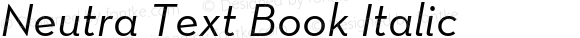 NeutraText-BookItalic