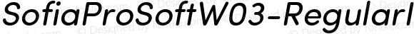 SofiaProSoftW03-RegularIt Regular Version 2.00