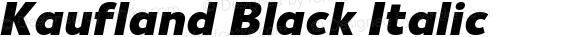 Kaufland Black Italic