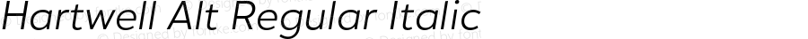 HartwellAlt-RegularItalic