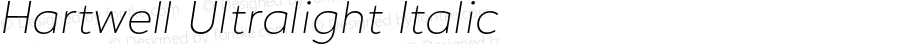 Hartwell-UltralightItalic