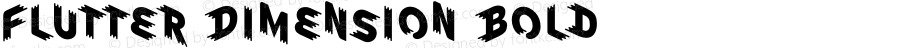 Flutter Dimension Bold Version 1.000
