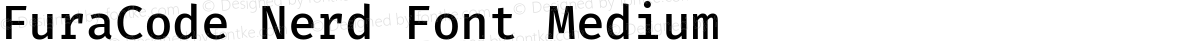 FuraCode Nerd Font Medium