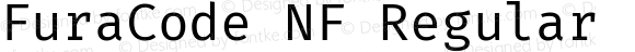 Fura Code Regular Nerd Font Complete Windows Compatible