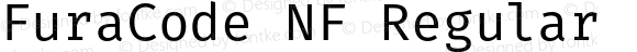Fura Code Regular Nerd Font Complete Windows Compatible