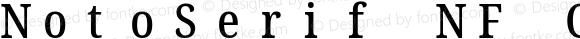 NotoSerif NF Condensed Medium