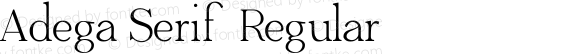 Adega Serif