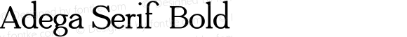 Adega Serif Bold