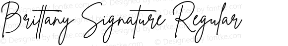 Brittany Signature