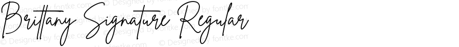 Brittany Signature