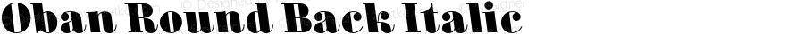 Oban-RoundBackItalic
