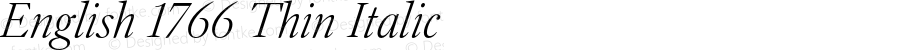 English1766-ThinItalic