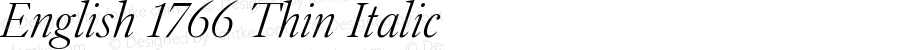 English1766-ThinItalic