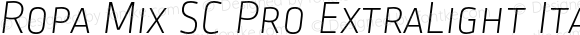 Ropa Mix SC Pro ExtraLight Italic