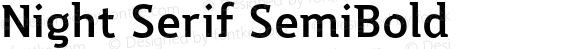 Night Serif SemiBold