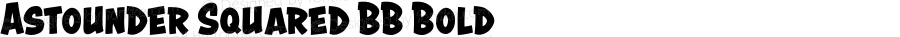 Astounder Squared BB Bold Version 1.000