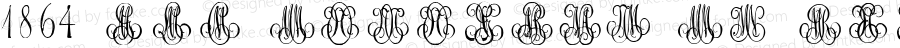 1864 GLC Monogram MN