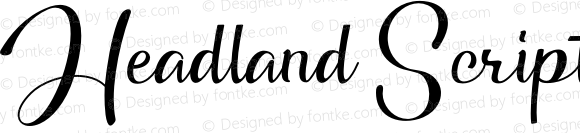 Headland Script Regular