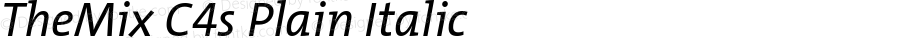 TheMixC4s-PlainItalic