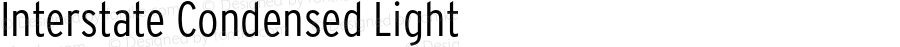 InterstateCondensed-Light