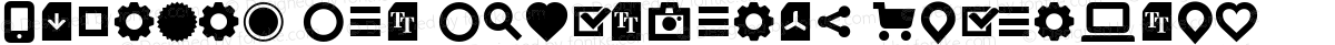 Aquawax Pro Pictograms UltraBold