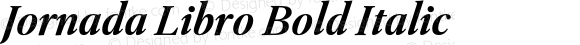 Jornada Libro Bold Italic