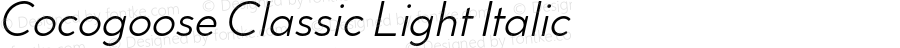 CocogooseClassic-LightItalic