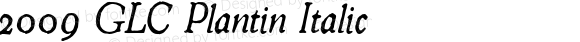 2009GLCPlantin-Italic