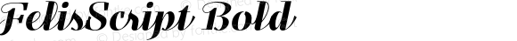 FelisScript Bold