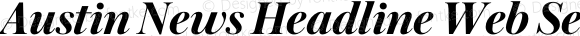Austin News Head Web Semibd Italic