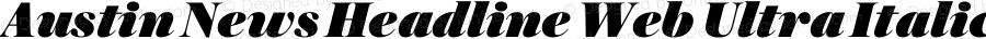 Austin News Head Web Ultra Italic