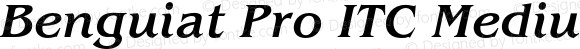 BenguiatProITC-MediumItalic