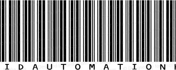 IDAutomationHC39L Regular Version 5.02 2005