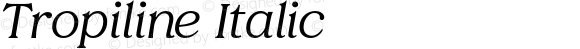 Tropiline-Italic