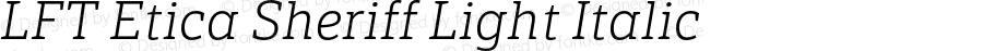 LFTEticaSheriff-LightItalic