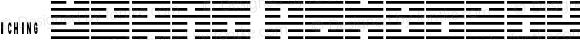 I Ching Hexagrams