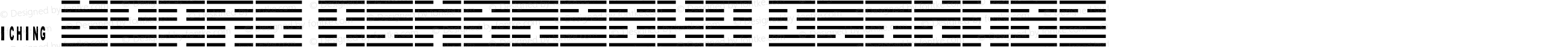 I Ching Hexagrams Regular