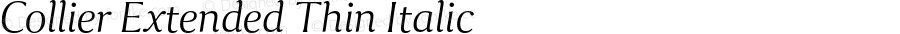 Collier-ExtendedThinItalic