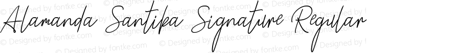 Alamanda Santika Signature