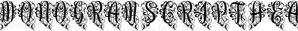 Monogram Script Heart Regular