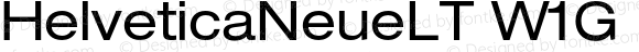 Helvetica Neue LT W05 53 Ext