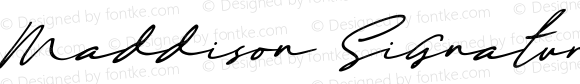 Maddison Signature DEMO oblique DEMO