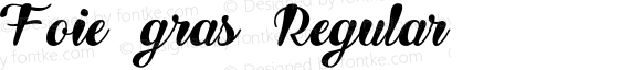 Foiegras-Regular