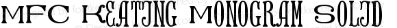 MFC Keating Monogram Solid